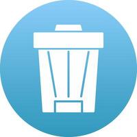 Trash Can Icon Design Symbol vector