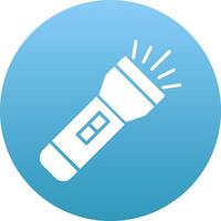 Torch Icon Design Symbol vector