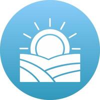 Sunrise Icon Design Symbol vector