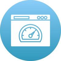 Speed Test Icon Design Symbol vector