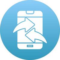 Send Data Icon Design Symbol vector