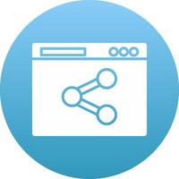 Share Icon Design Symbol vector