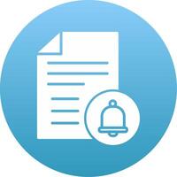 Reminder Icon Design Symbol vector