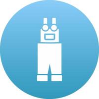 Overall Icon Design Symbol vector