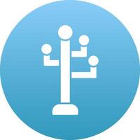 Coat Rack Icon Design Symbol vector