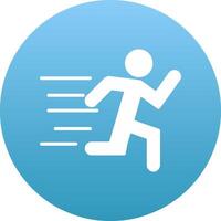 Running Icon Design Symbol vector