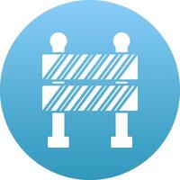 Road Block Icon Design Symbol vector