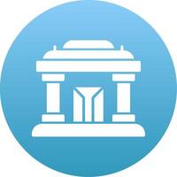 Museum Icon Design Symbol vector