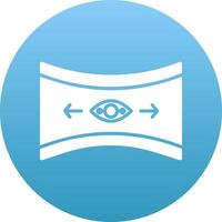 Panoramic View Icon Design Symbol vector