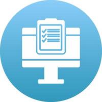 Online Job Icon Design Symbol vector