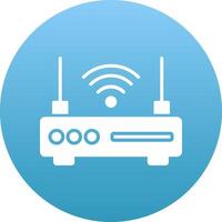 Router Icon Design Symbol vector
