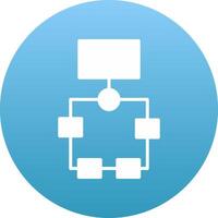 Flowchart Icon Design Symbol vector