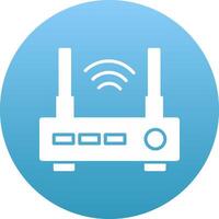 Router Icon Design Symbol vector
