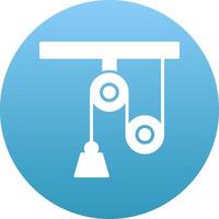 Pulley Icon Design Symbol vector
