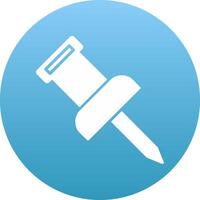 Push Pin Icon Design Symbol vector