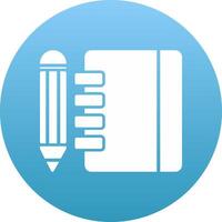 Notebook Icon Design Symbol vector