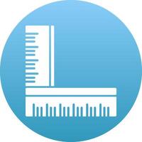 Ruler Icon Design Symbol vector