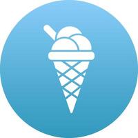 Ice Cream Icon Design Symbol vector