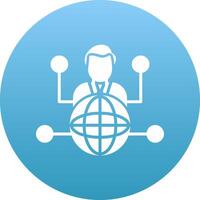 Outsource Icon Design Symbol vector