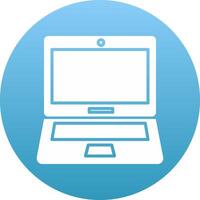 Laptop Icon Design Symbol vector