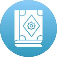 Quran Icon Design Symbol vector
