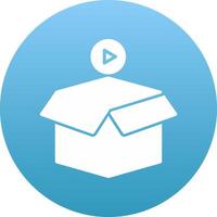 Package Icon Design Symbol vector