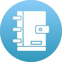 Notebook Icon Design Symbol vector
