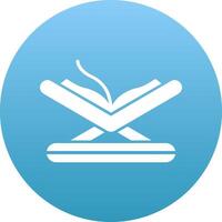 Quran Icon Design Symbol vector