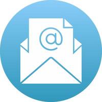 Mail Icon Design Symbol vector