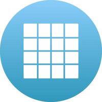 Grid Icon Design Symbol vector