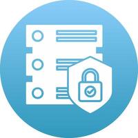 Database Icon Design Symbol vector