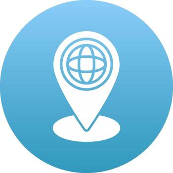Geospatial Technology Icon Design Symbol vector