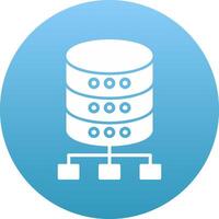 Database Icon Design Symbol vector