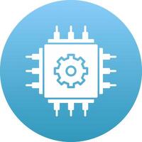 Cpu Icon Design Symbol vector