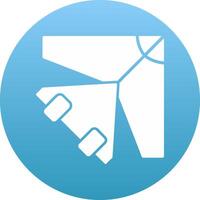 Glider Icon Design Symbol vector