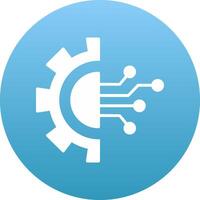 Digital Transformation Icon Design Symbol vector