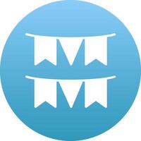 Garland Icon Design Symbol vector