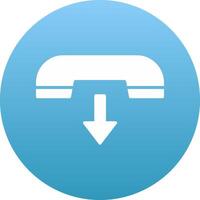 End Call Icon Design Symbol vector