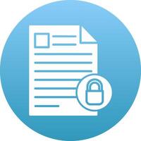 Document Icon Design Symbol vector