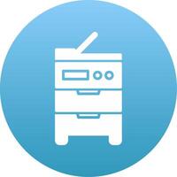 Copy Machine Icon Design Symbol vector