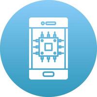 Cpu Icon Design Symbol vector