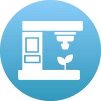 Bioprinter Icon Design Symbol vector
