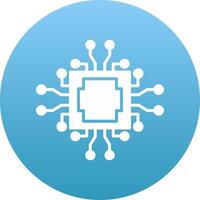 Cpu Icon Design Symbol vector