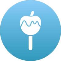 Caramelized Apple Icon Design Symbol vector