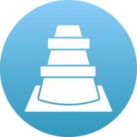 Cone Icon Design Symbol vector