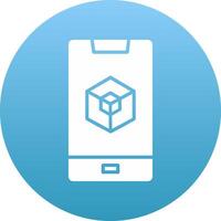 Augmented Reality Icon Design Symbol vector