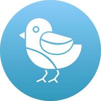 Bird Icon Design Symbol vector