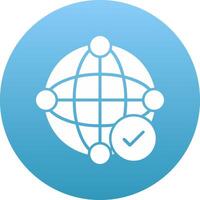Connected Icon Design Symbol vector