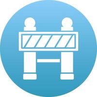 Barrier Icon Design Symbol vector