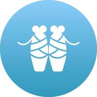 Ballet Icon Design Symbol vector